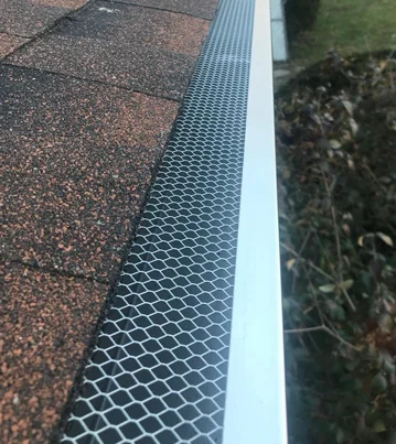 gutter guard installation