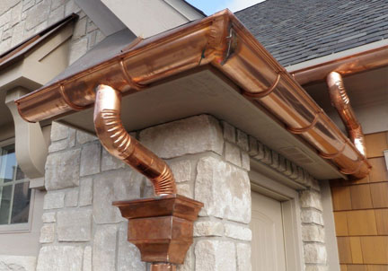 Copper Gutter Repair Oyster Bay NY