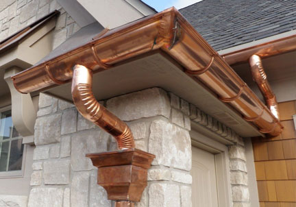 Copper Gutter Repair Wading River NY